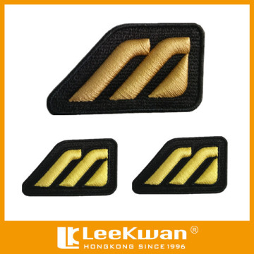 Custom Sport Brand Logo Embroidery Embossed Patches,Embroidery 3D Brand Logo Patch,Embroidery Embossed logo Patch