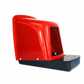 Easy Clean Plastic Nesting Box for Movable Chicken Nesting and Egg Laying