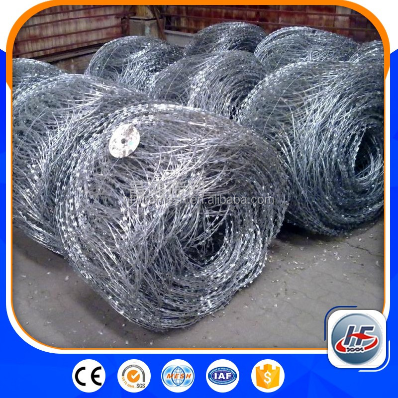 China Supply Best sale Flexible Razor Wire Mesh anti-theft razor barbed wire