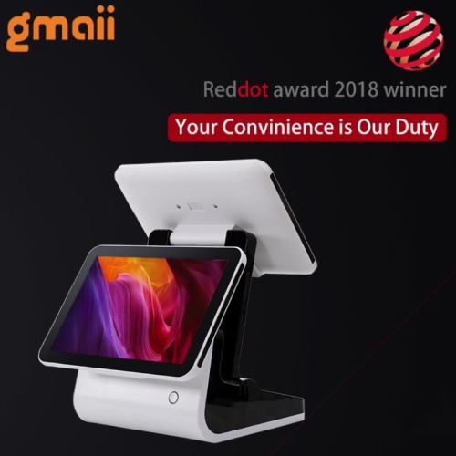 Android dual pos machine for vegetable shop