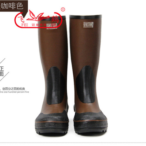 resistant acid and alkali industrial rubber boots/chemical resistant safety shoes