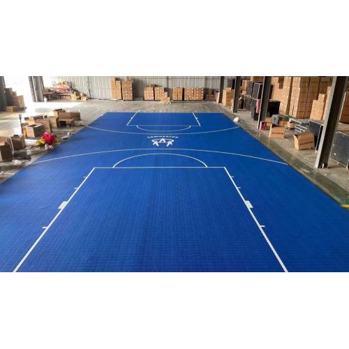 Anti-UV Sport Surface Flooring Basketball Court PP Tile