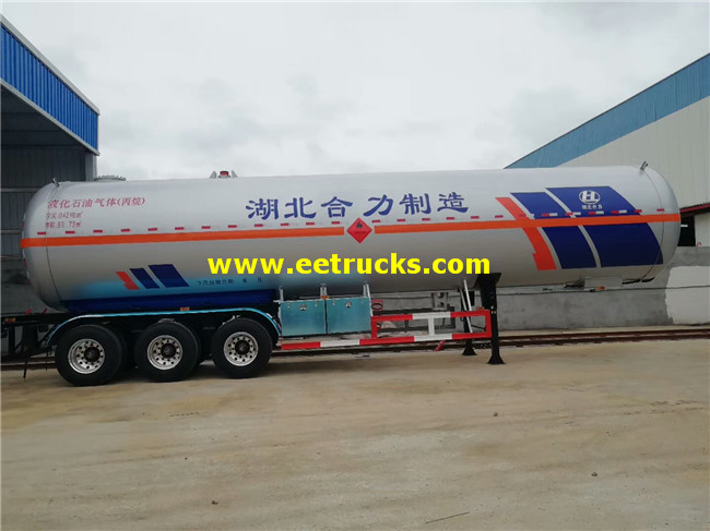 30MT LPG Transport Tanker Trailers