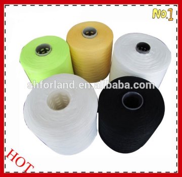 30s/3 dyed ring twist spun polyester yarn TFO yarn