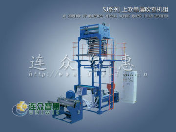 polyethylene blown film extrusion machine