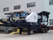 Portable Mobile Iron Ore stone Crusher