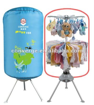 round balcony clothes dryer machine