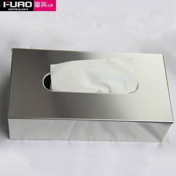 Stainless steel paper tissue box craft