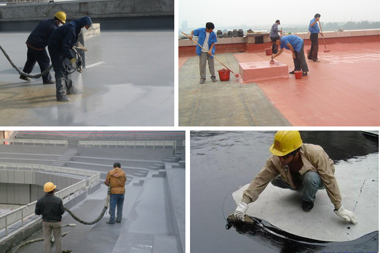 High Quality colorful waterproof roof coating