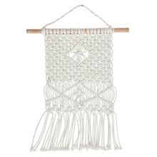 wide macrame wall hanging