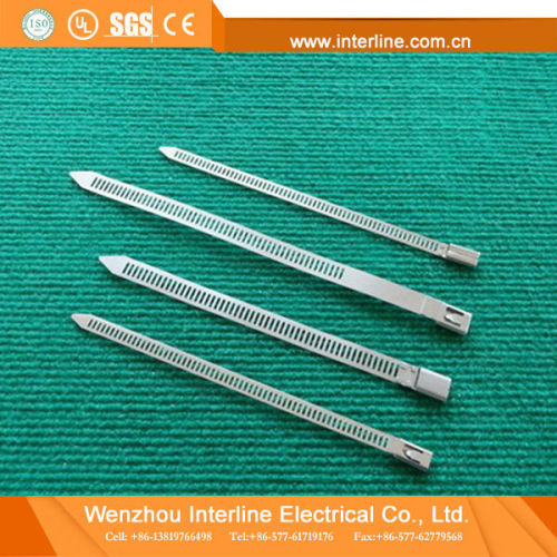 Wholesale Low Price High Quality Pvc Plastic Coated Stainless Steel Cable Tie/Metal Core Cable Tie