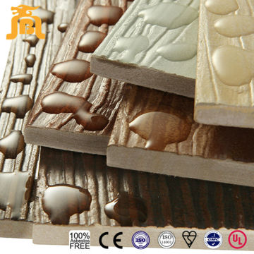 Moisture-proof Fire Resistant Wood Grain Fiber Cement Board