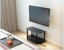 living room corner simple modern glass led tv bench TV canbinet