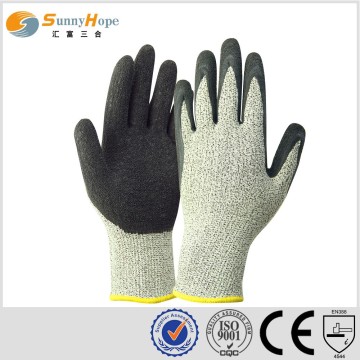 SUNNYHOPE glove cut resistant nitrile foam cut resistant gloves level 5