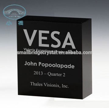 Black Square crystal ,crystal cube,crystal block