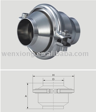 Welded check valve