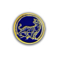 Custom Animal Bracious Tiger Badge Pin