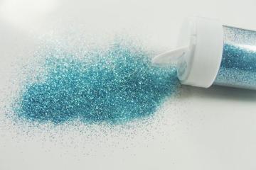 Blue Metallic Glitter