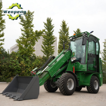 900kg Diesel Mini Wheel Loader With Kubota Engine
