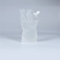 PCR Clear Disponibel Bottle Shape Juice Pouch