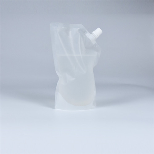 PCR Pochette de jus de bouteille jetable transparente