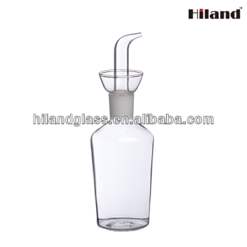 Hot sale borosilicate glass oil bottle