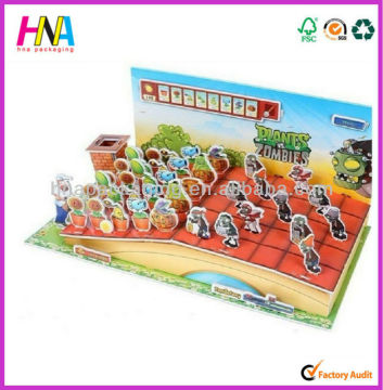 Plants and zombies 3D jigsaw puzzle model