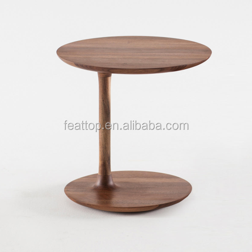 Mesa de té de sala de estar de diseño de madera maciza de buena calidad para la venta