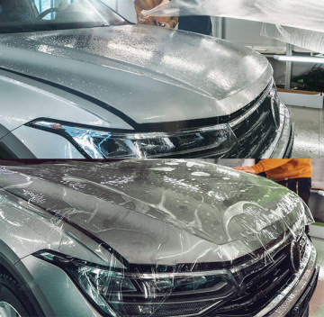 how to apply clear paint protection film