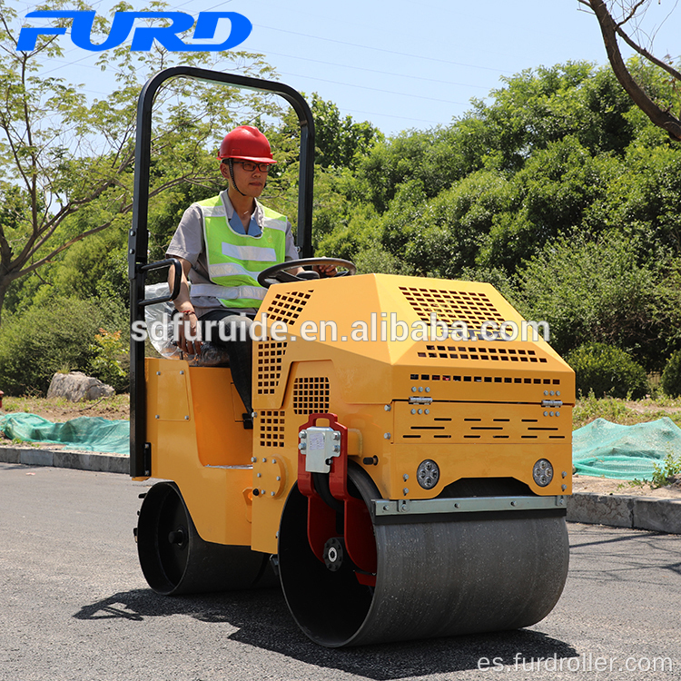 Compactador de rodillos compactadores de carretera 800KG aprobado por CE (FYL-860)