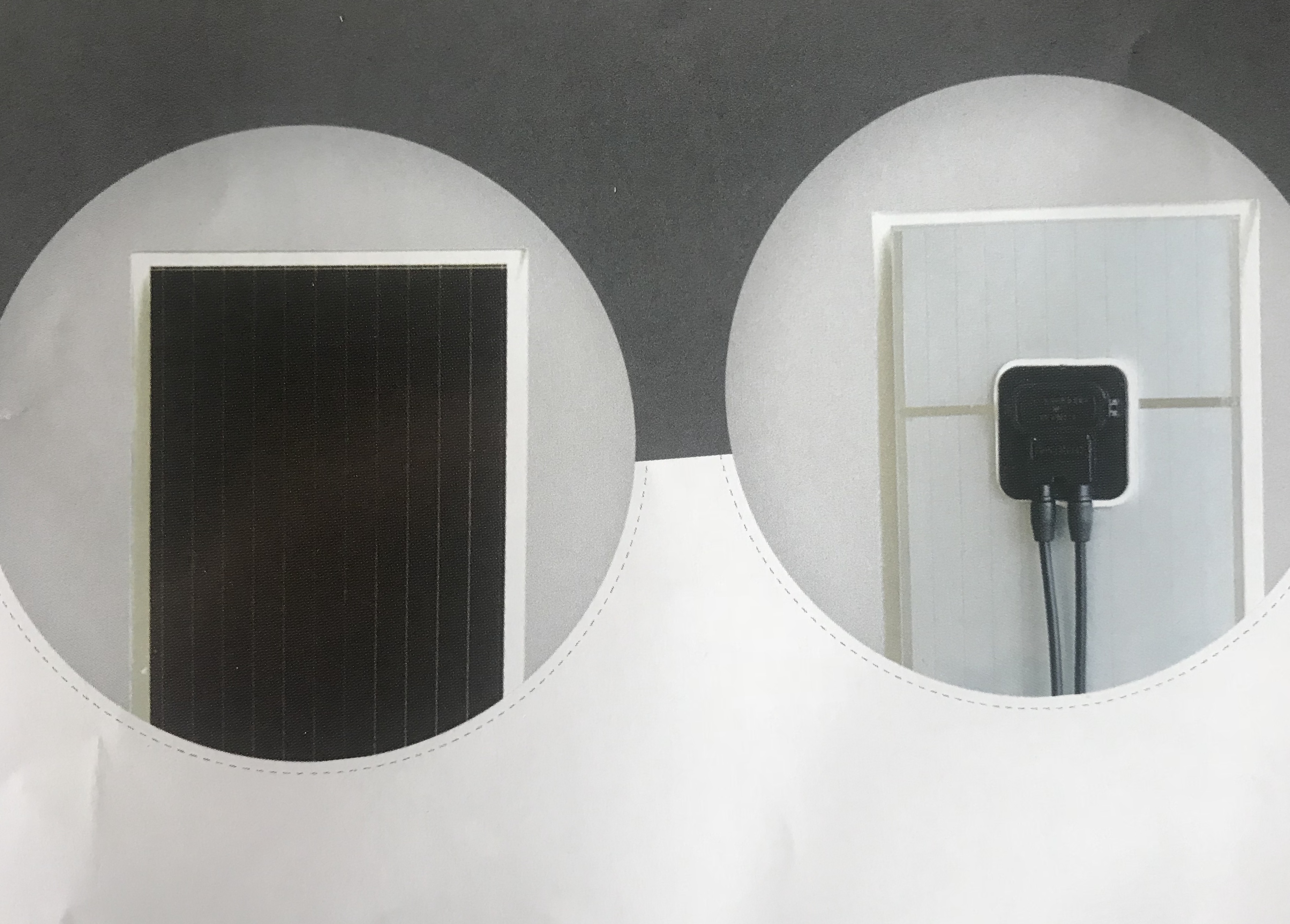 Noncrystalline silicon solar photovoltaic module