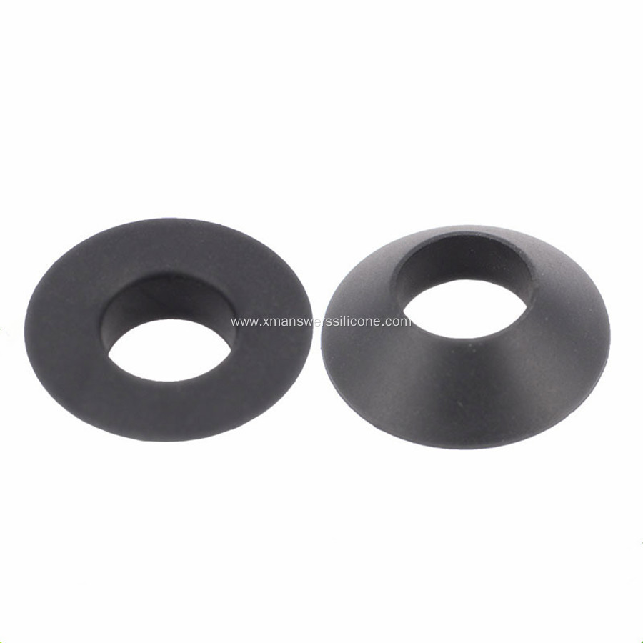 Custom silicone rubber grommet plugs for hole