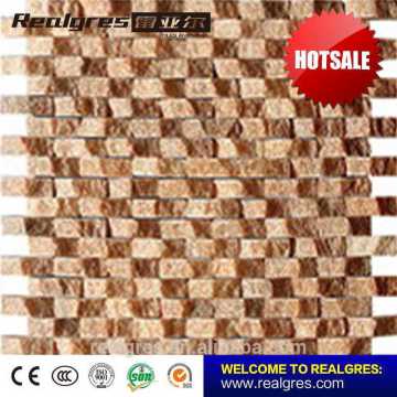 Brand New Product latest square natural coconut shell mosaic tile