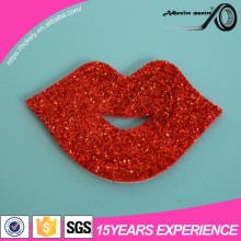 Glitter die-cut shape
