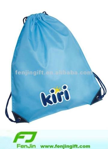 Polyester drawstring shopping bag