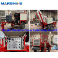 50kN stringing puller machine hydraulic cable puller