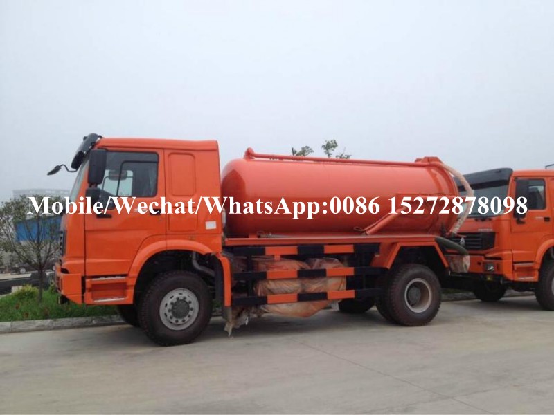 4x4 6x6 camión de alcantarillado fuera de carretera (9) 4x4 6x6 Off Road Sewage Truck (9)