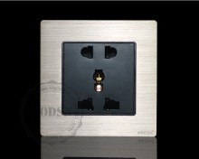multifunction wall socket universal 5 pin socket
