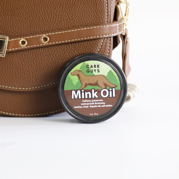 shoe leather wax mink oil paste