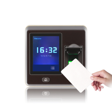 Touch Screen Biometric cardTime Clock with Access Control