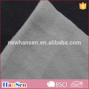 90% polyester 10% spandex double faced polar fleece fabric