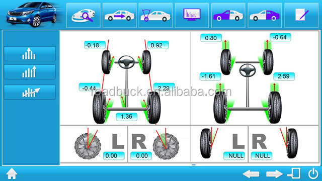 G781 CE approved 3D wheel alignment machine price With Car Lift for Optional