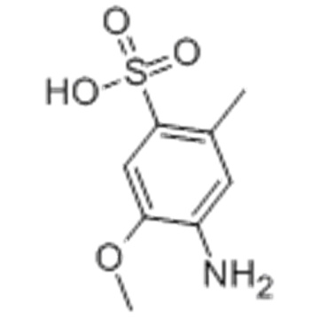 Acide 4-amino-5-méthoxy-2-méthylbenzènesulfonique CAS 6471-78-9