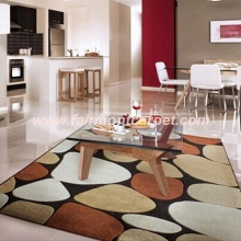Hand Made Silk Carpet, High-Low Carpet