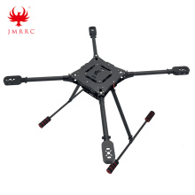 Kit bingkai quadcopter 750mm dengan roda pendaratan serat karbon