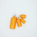 Yellow Coating Essential Oil Bottle With aluminum dropper
