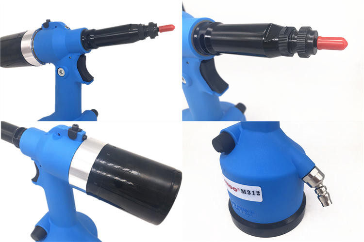 M3-M12 lp Top Pneumatic Air Rivet Nut Tool for Stainless Steel Air rivet tools Pneumatic hydraulic tools pneumatic riveter