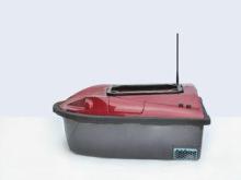 Red Twin Propeller Remote Control Fish Finder Bait Boat Wit