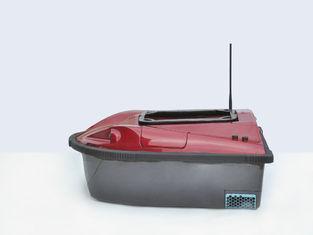 Red Twin Propeller Remote Control Fish Finder Bait Boat Wit