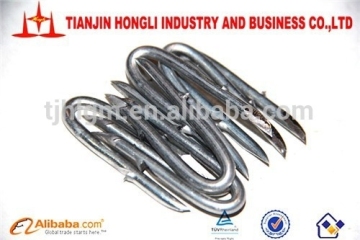 Australia Market Mechnical Galvanized Wire Barbed Fence Staples